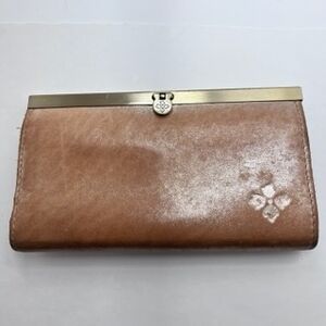Patricia Nash Brown Clutch Wallet
